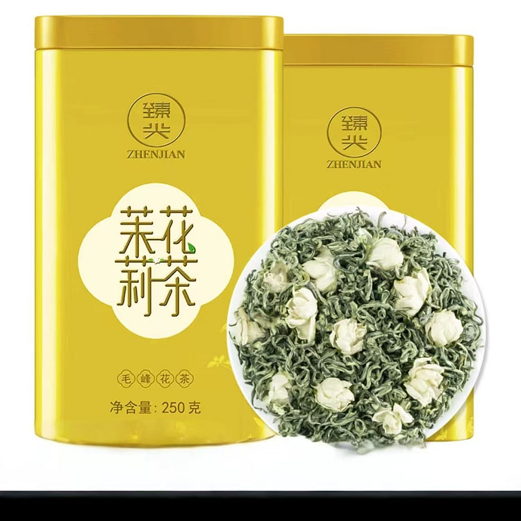 臻尖 茉莉花茶特级浓香型茶叶