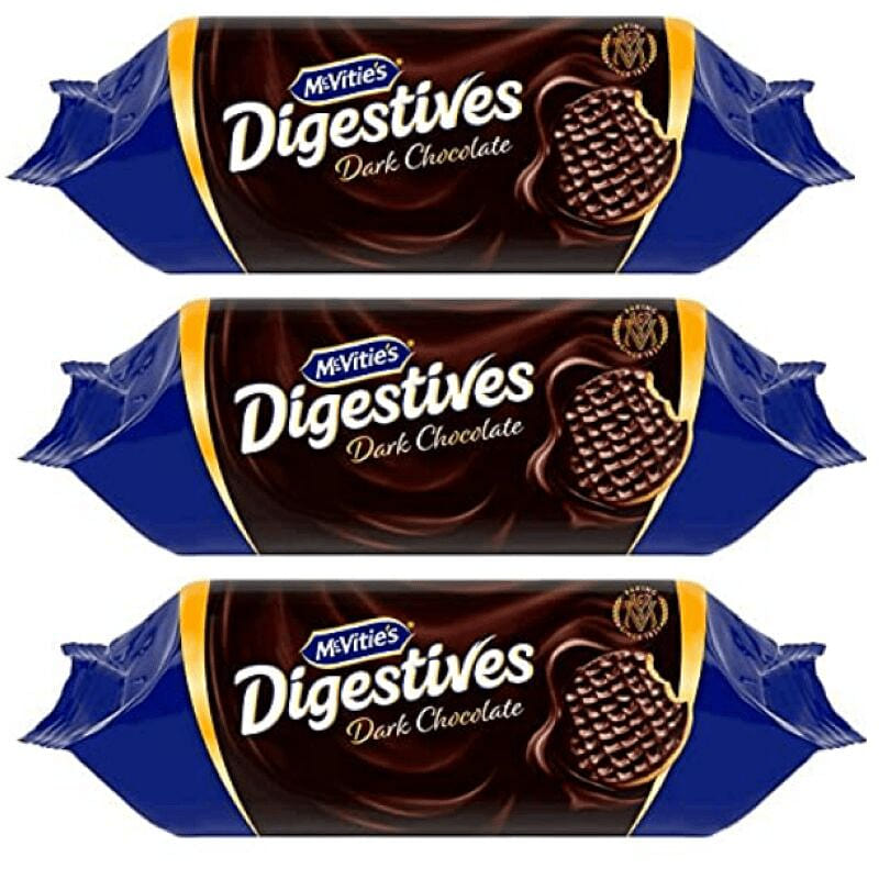 Mcvities Digestive Dark Chocolate 300g -Pack of 3 3 pack