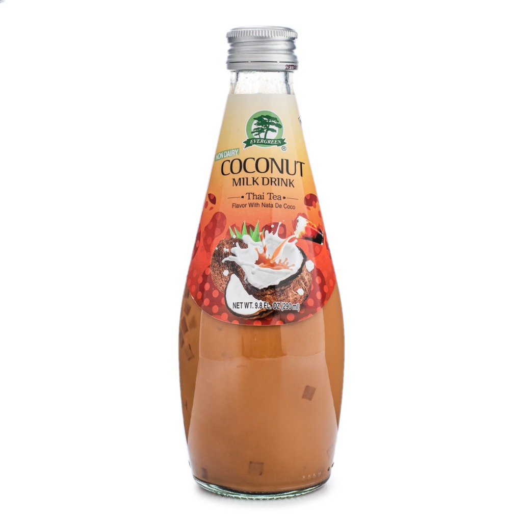 Get Evergreen Coconut Milk Drink, Thai Tea Flavor Delivered Weee