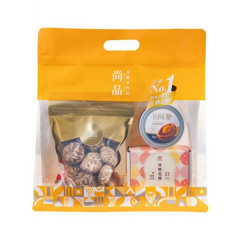Hongkong-Premier Food Mushroom and Abalone Set -3 items 1 each