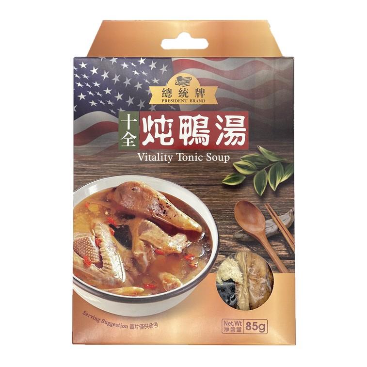 Get President soup Package No. 3 Shiquan Stewed duck soup Delivered