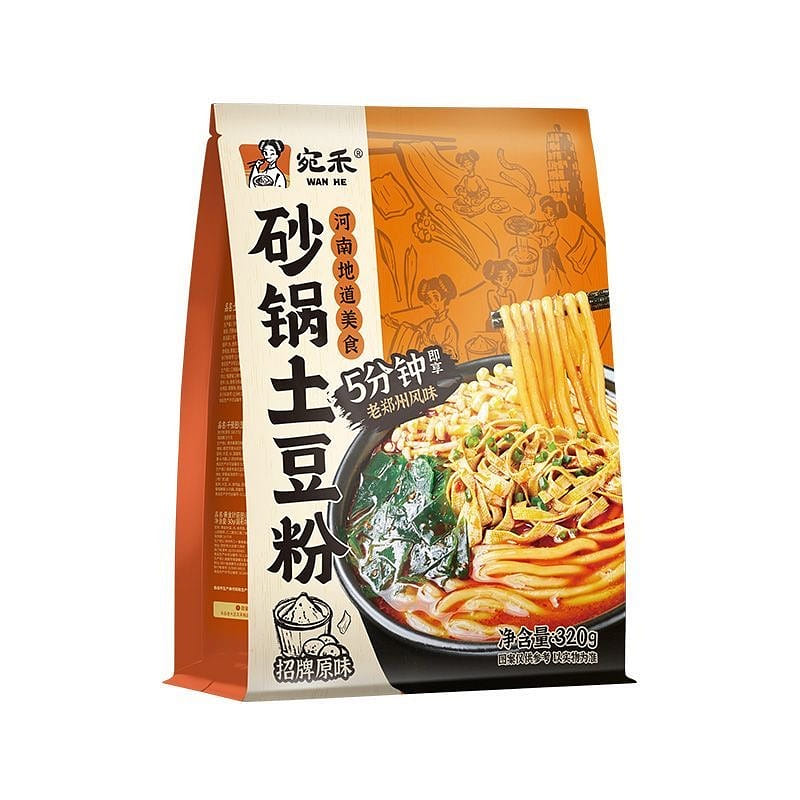 Wanhe Sandpot Potato Noodles 320g*1 Bag 320 g