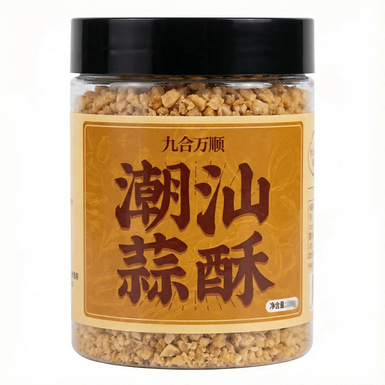 蒜头酥干蒜酥无油正宗潮汕特产调味料100g*1罐 100 克