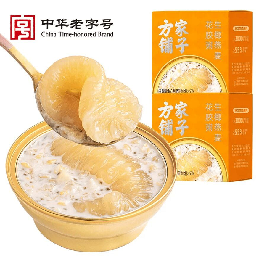 Fresh Coconut Oat Fish Maw Porridge 160g x 2 boxes 320 g