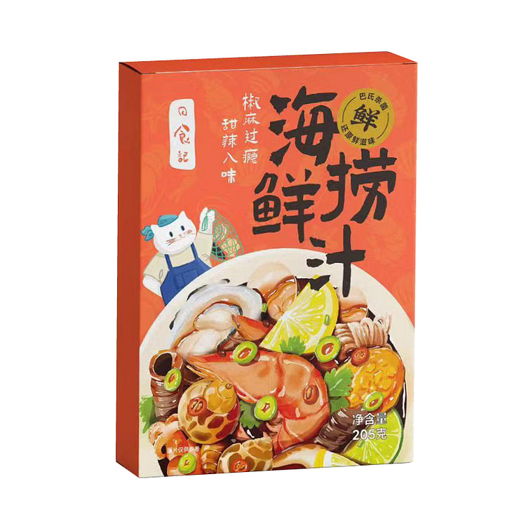 日食记 海鲜捞汁凉拌菜生腌调味料 205g*1盒装