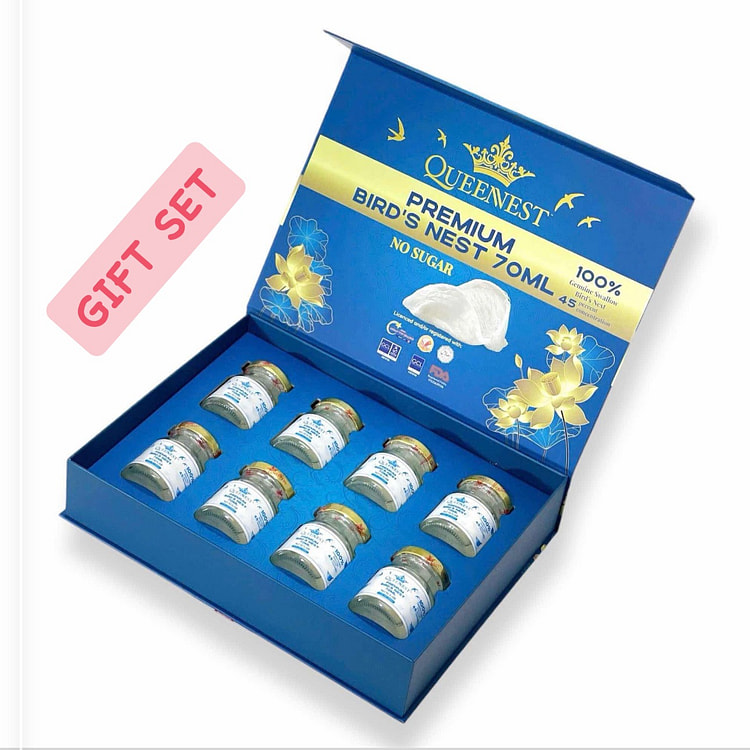 无糖 - 礼盒装 - 优质燕窝 100% 纯天然