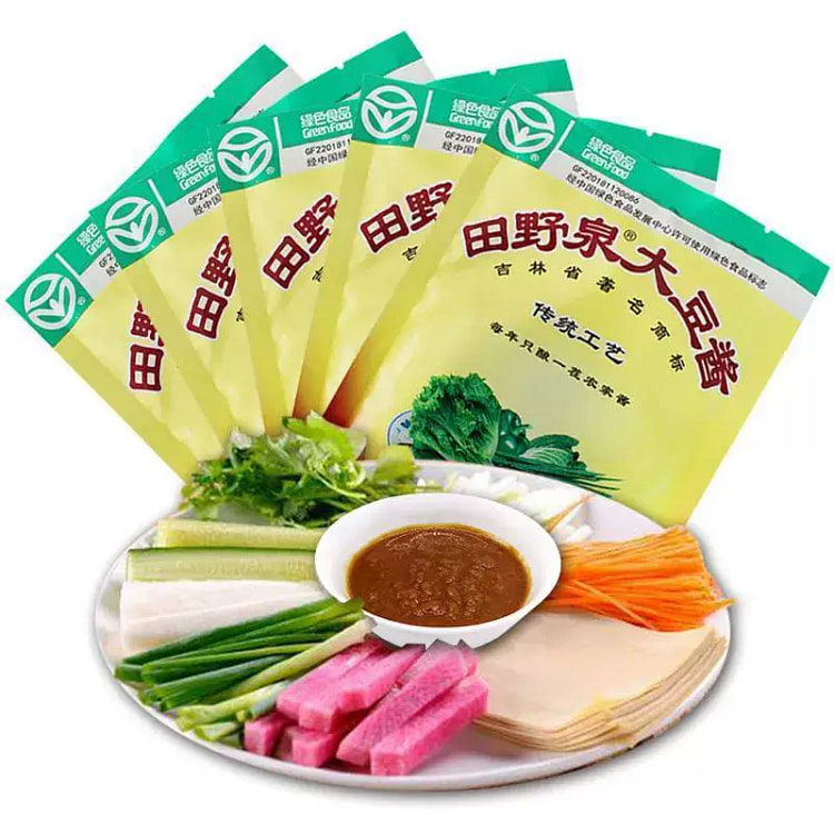 田野泉大豆酱90*5 450 克