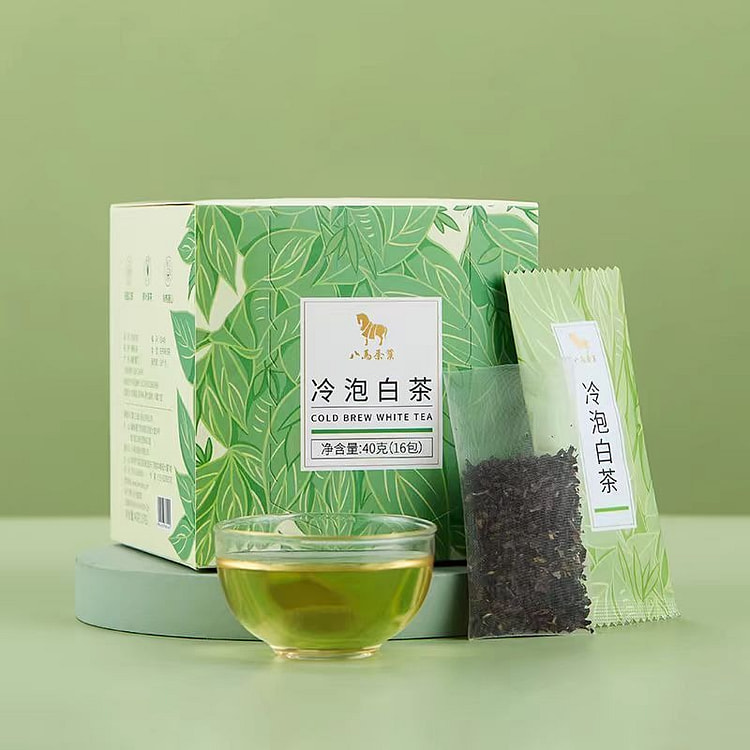 八马茶叶冷泡白茶 茶叶下午茶【16包】