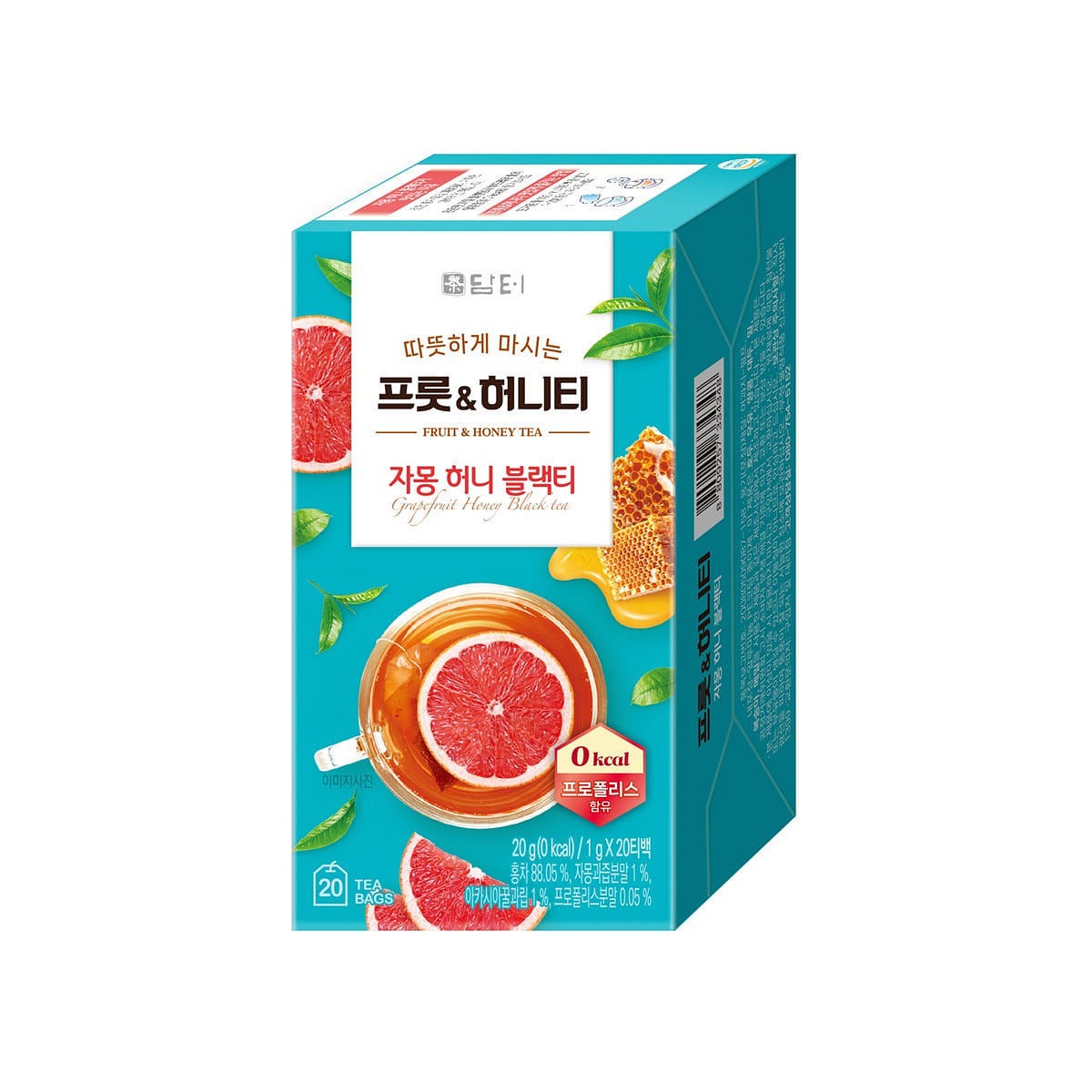 Damtuh 蜂蜜葡萄柚红茶茶包 20包 20 克