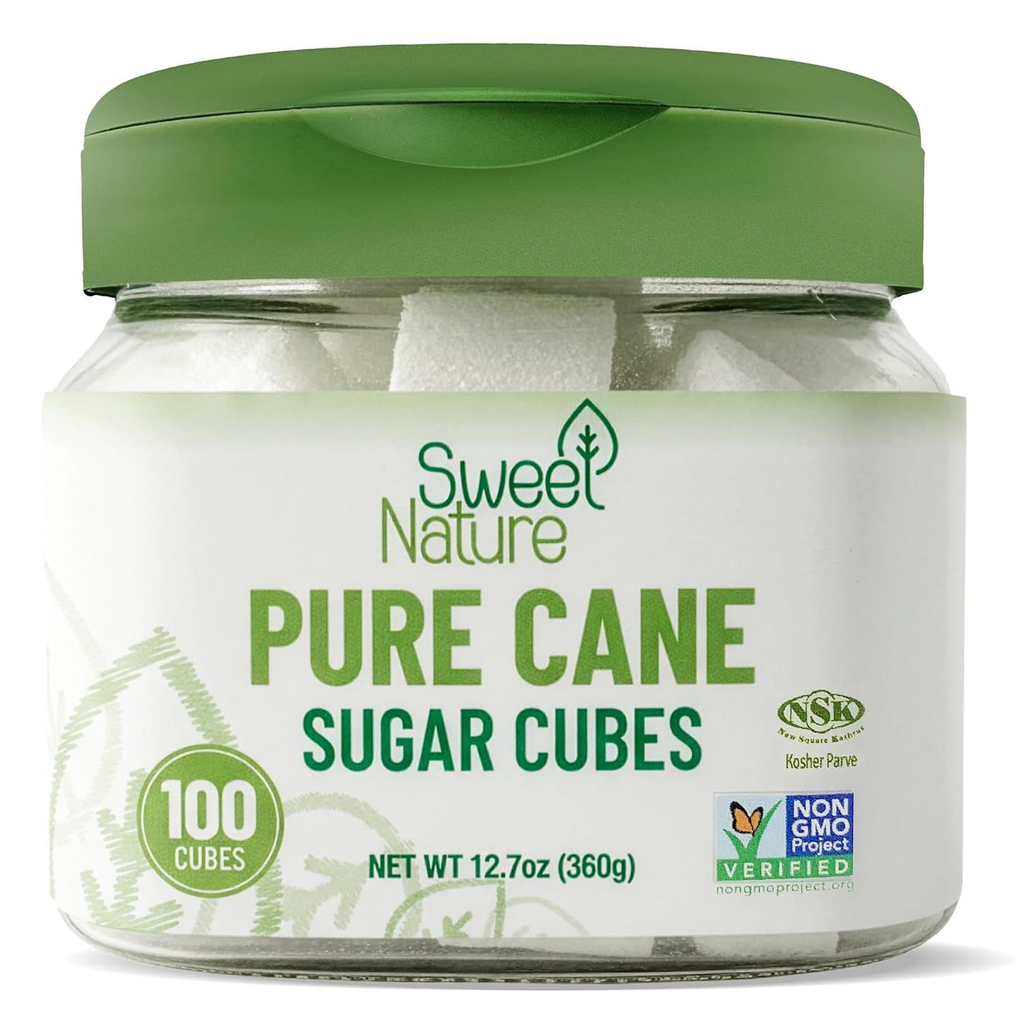 Sweet Nature Pure Cane Sugar Cubes 100 ct. 1 count