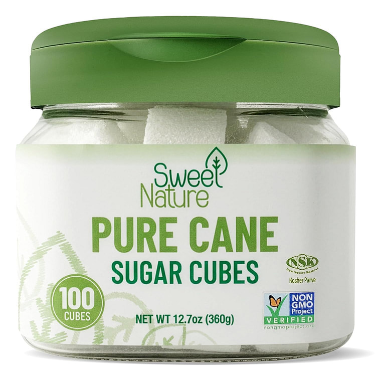 Sweet Nature Pure Cane Sugar Cubes 100 ct. 1 count