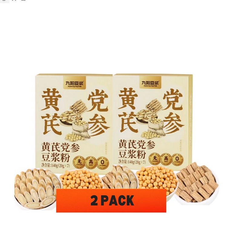 140克（7条）*2袋 九阳 黄芪党参食养豆浆粉