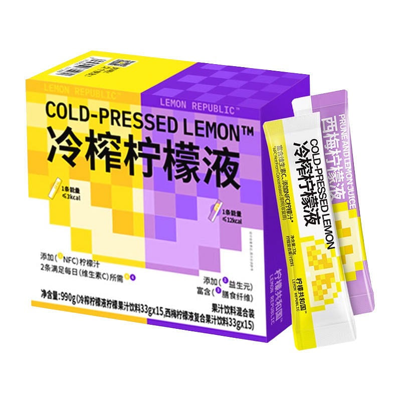 Online celebrity explosions [30] Lemon Republic cold pressed lemon juice+prune j 990 g