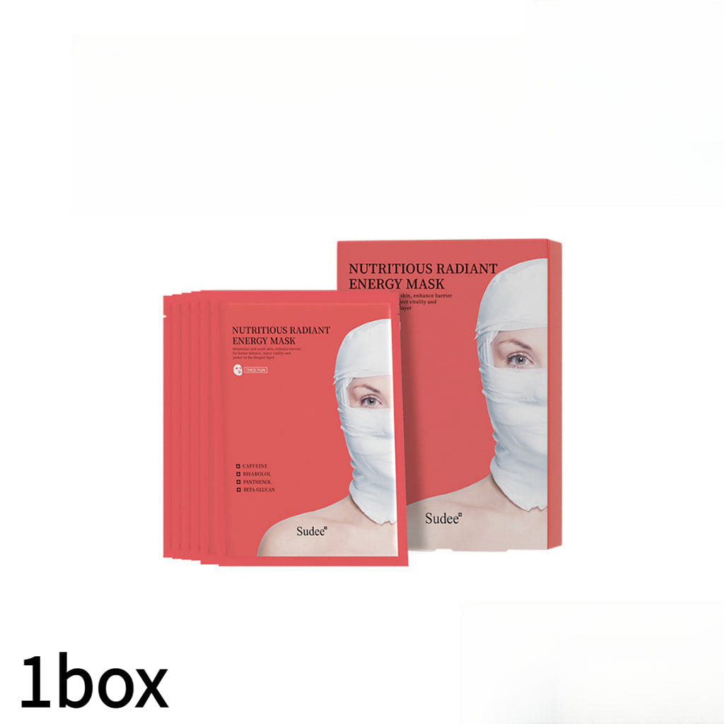 Sudee Nutritious Radiant Energy Mask 5sheets/1box) 1 each