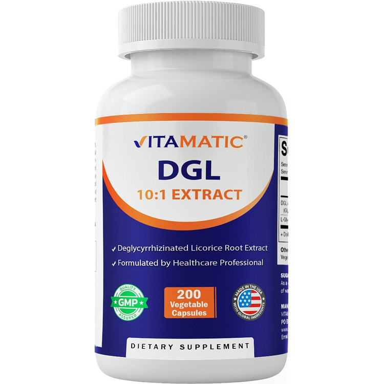 DGL Licorice Extract 3800mg 200 Capsules