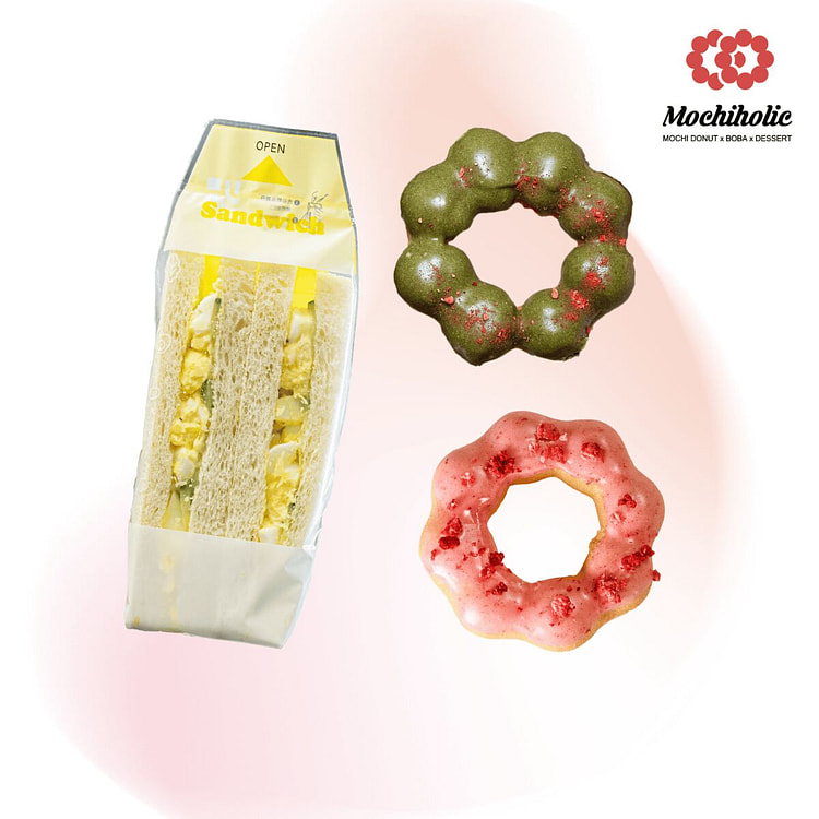 Combo-Egg Salad Sandwich+Two Donuts