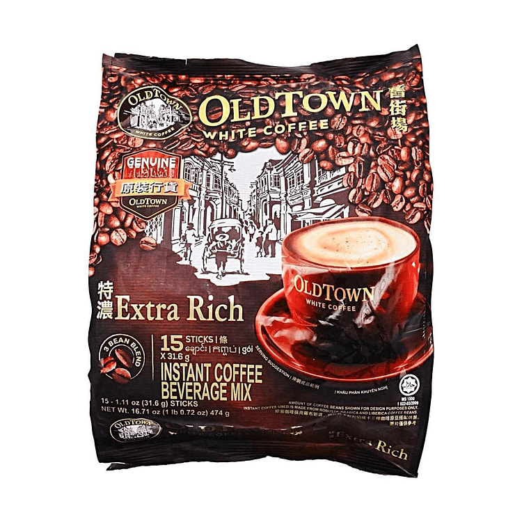 Old Town White Coffee 3 in 1 Extra Rich