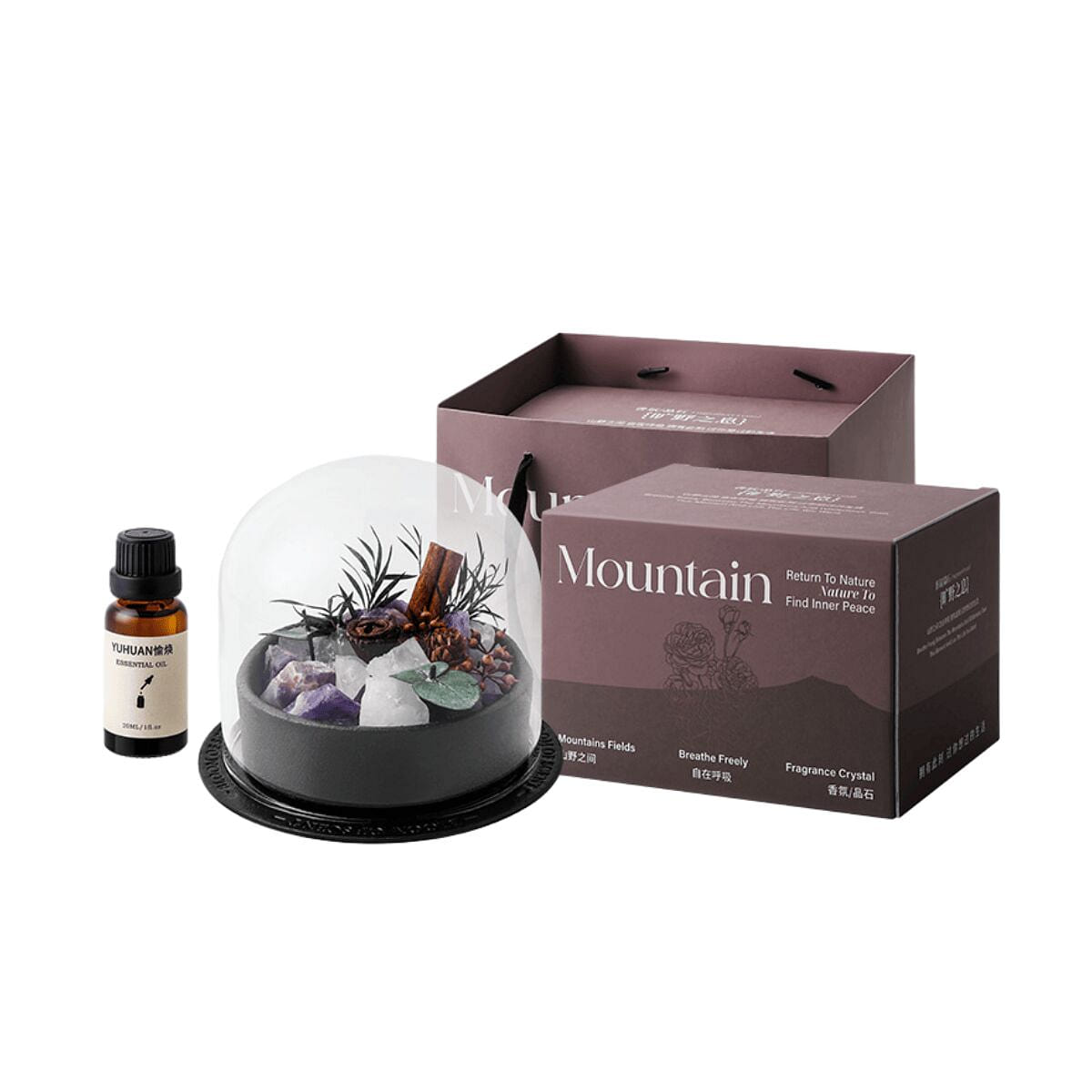 Fireless Diffuser Stone Gift Box – Ewood Agarwood 1 box