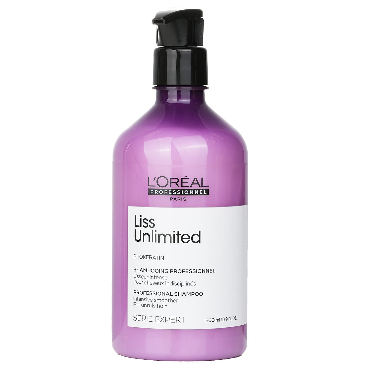 L’Oreal Professionnel Serie Expert – Liss Unlimited Prokeratin Intense Smoothing Shampoo 500ml/16.9oz 500 ml