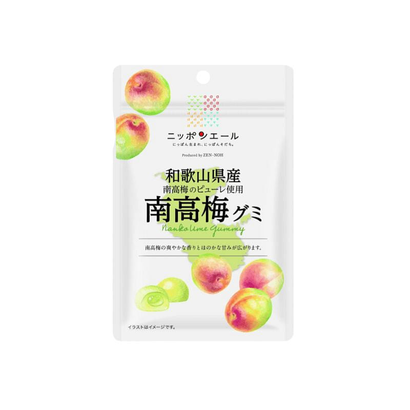 Wakayama Nanko plum flavored gummy candy 40g 1 pack