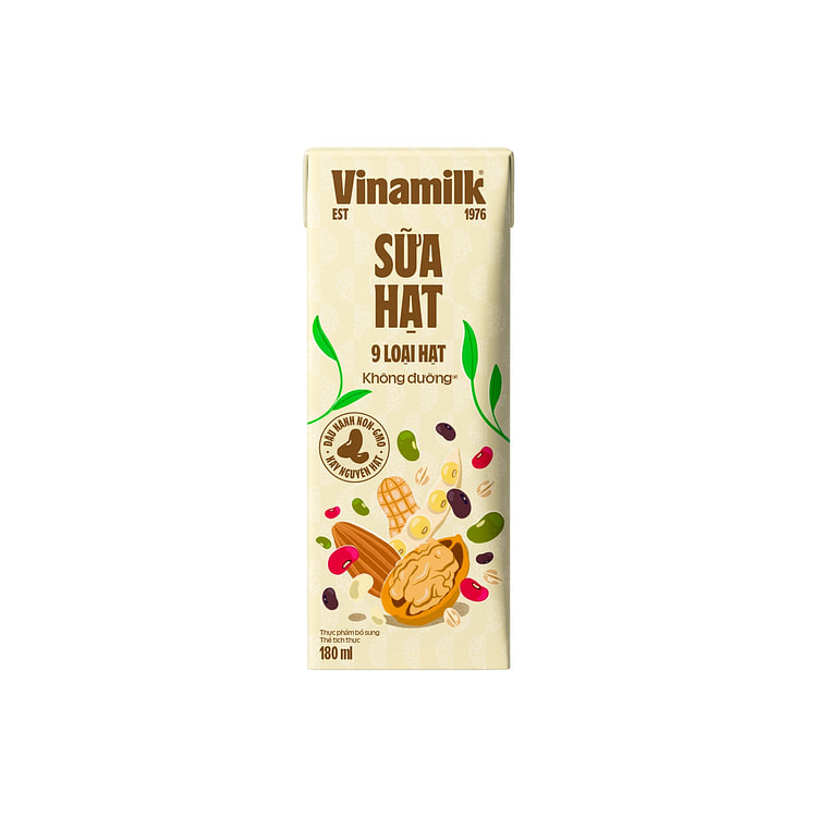 Vinamilk 9 Nutz Plant Milk 6.08oz 4PK 1 each
