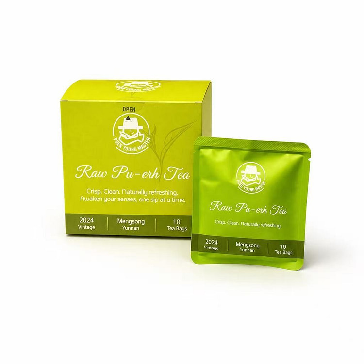 Puer Young Master Raw pu-er Tea 50g(5g*10) 50 g