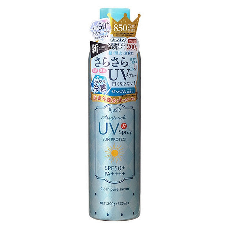 Ajuste Airy Touch UV Spray Clean Pure Soap 200g 1 bottle