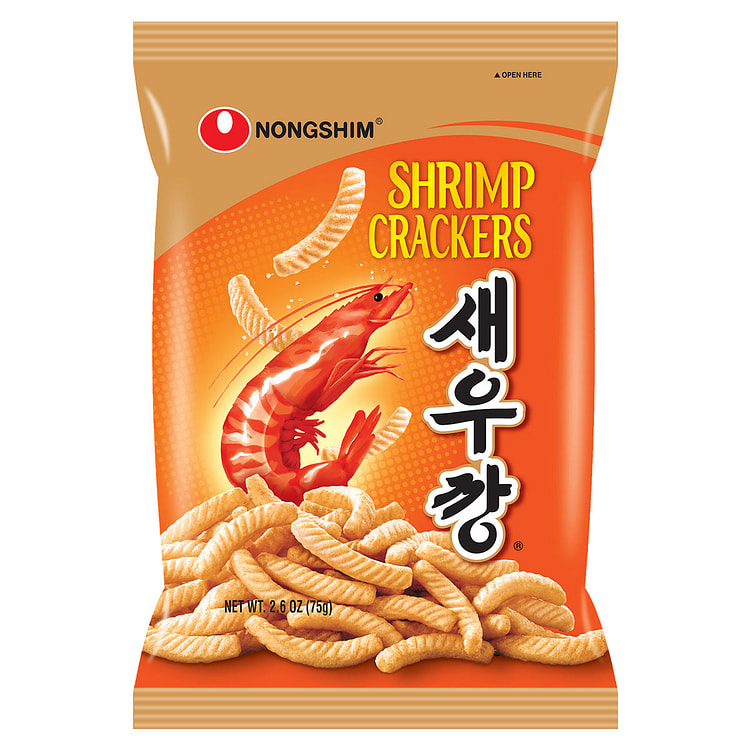 Nongshim Shrimp Crackers Original Flavor 4-Pack 1 each