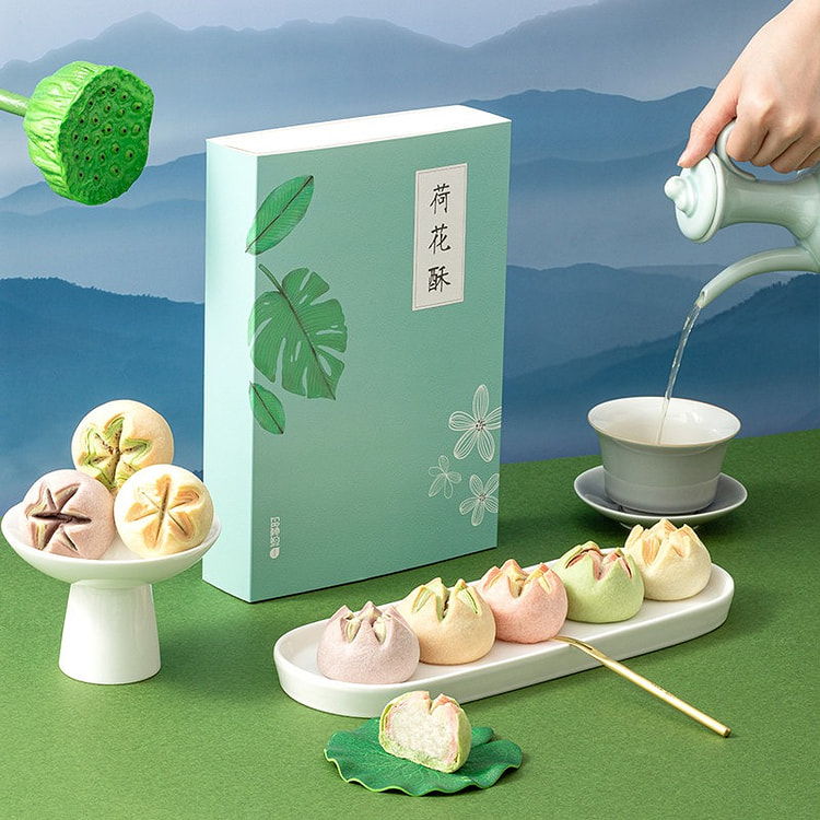 Hangzhou Specialty Lotus Crispy Hand Gift 1 Box 1 each