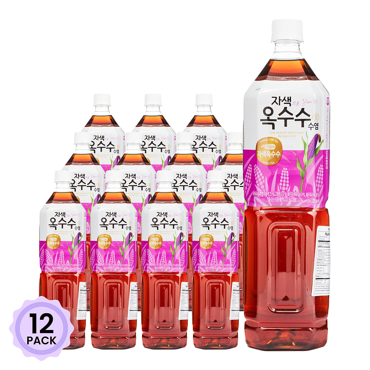 Woongjin 紫玉米茶 50.7 液盎司*12 包