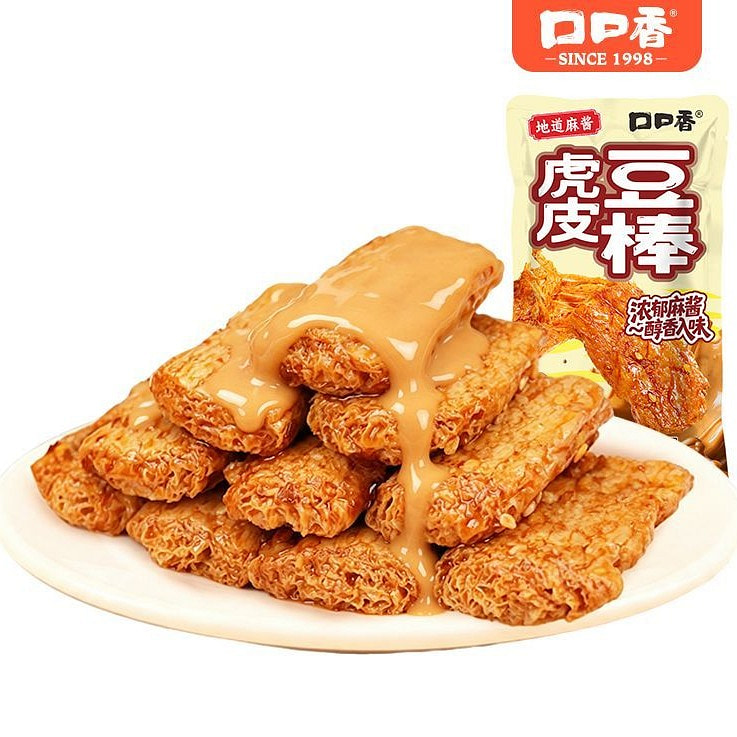 Tiger Skin Sesame Sauce Tofu Snacks 120 g