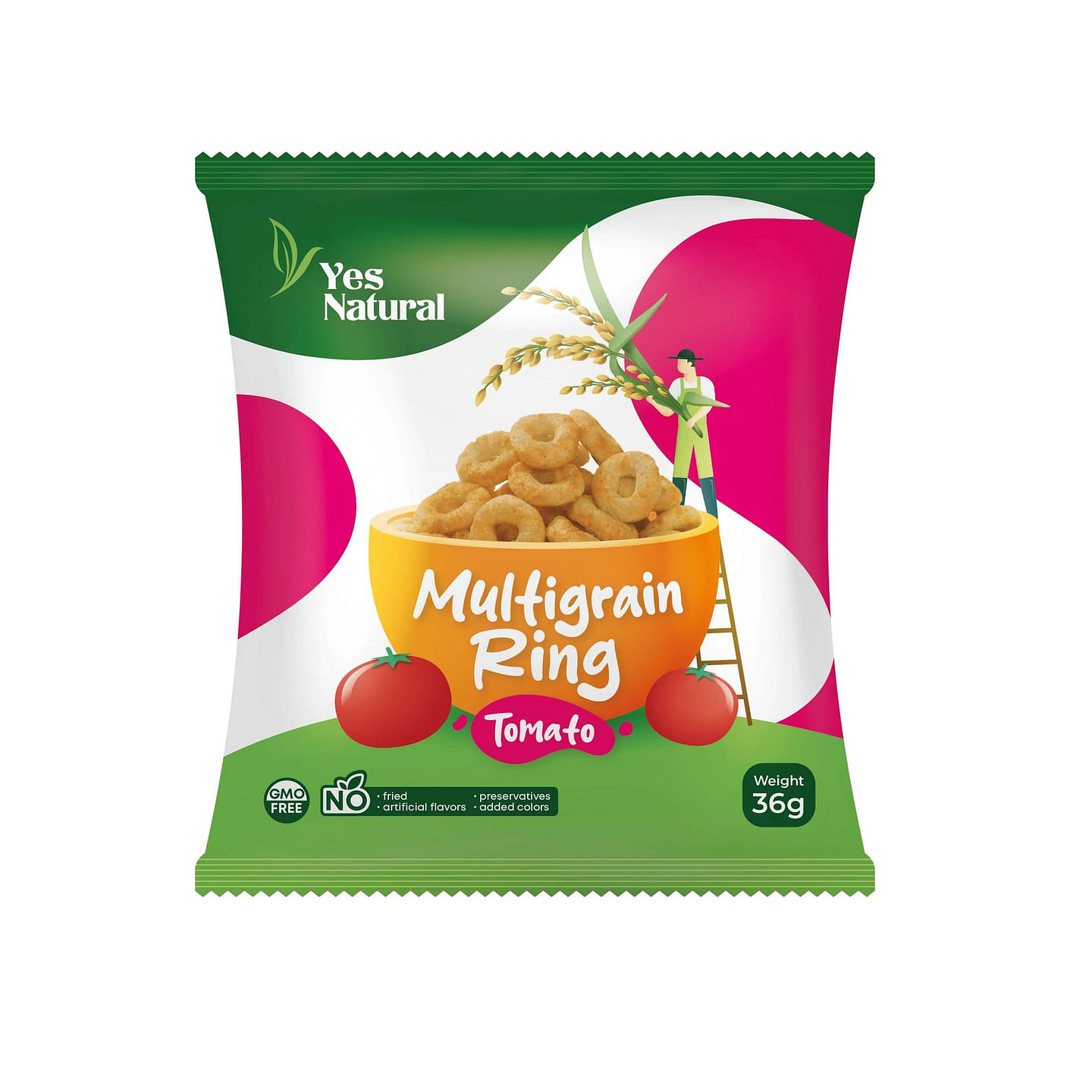 穀物圈圈-番茄口味 1 份