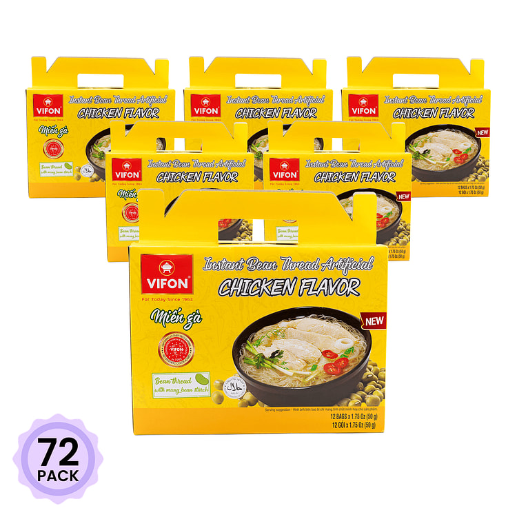 Vifon 鸡肉味粉丝(12包) 1.75 盎司*72 包