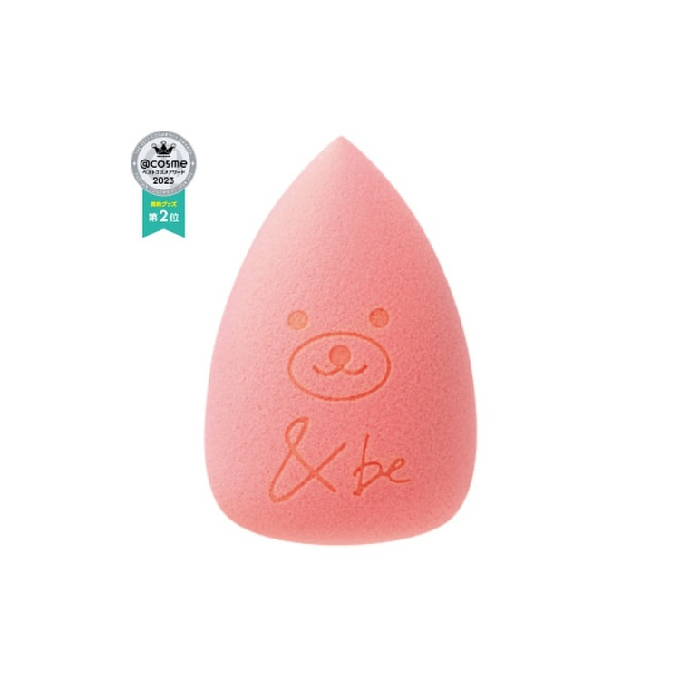 &be河北裕介 粉色小熊限定美妆蛋 海绵粉扑 COSME大赏第2名