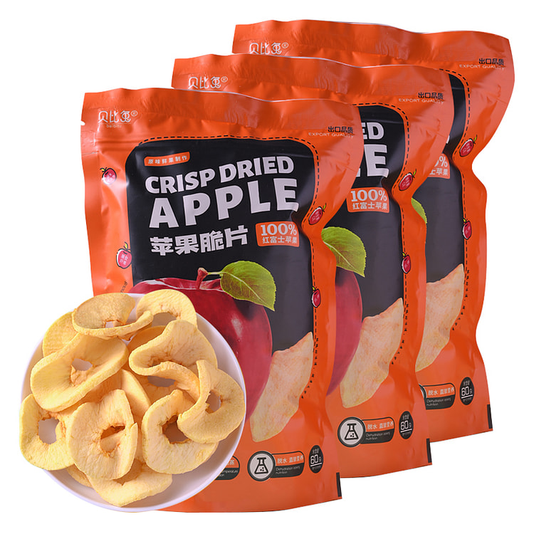 Freeze-dried Apple Chips 60g*3 bags