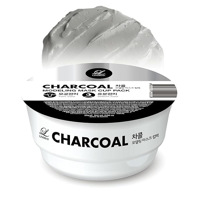 LINDSAY Charcoal Modeling Mask Cup Pack 1.5oz 1 個