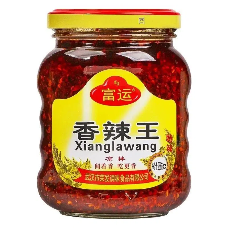 富运 香辣王 湖北武汉特产凉拌粉面 1瓶 238 克