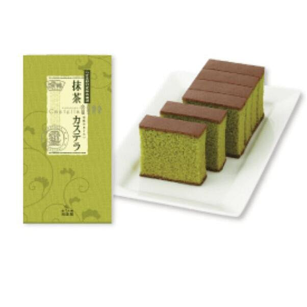Izumiya Nagasaki Castella (Matcha) 6 Slices 1 box