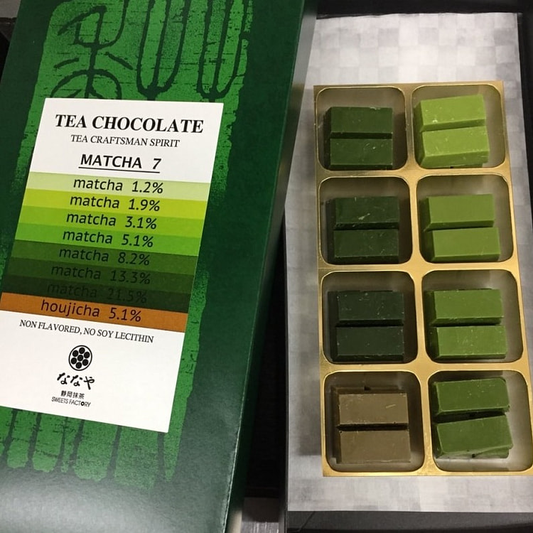 抹茶巧克力黄油可可甜NANAYA 105g 1 份