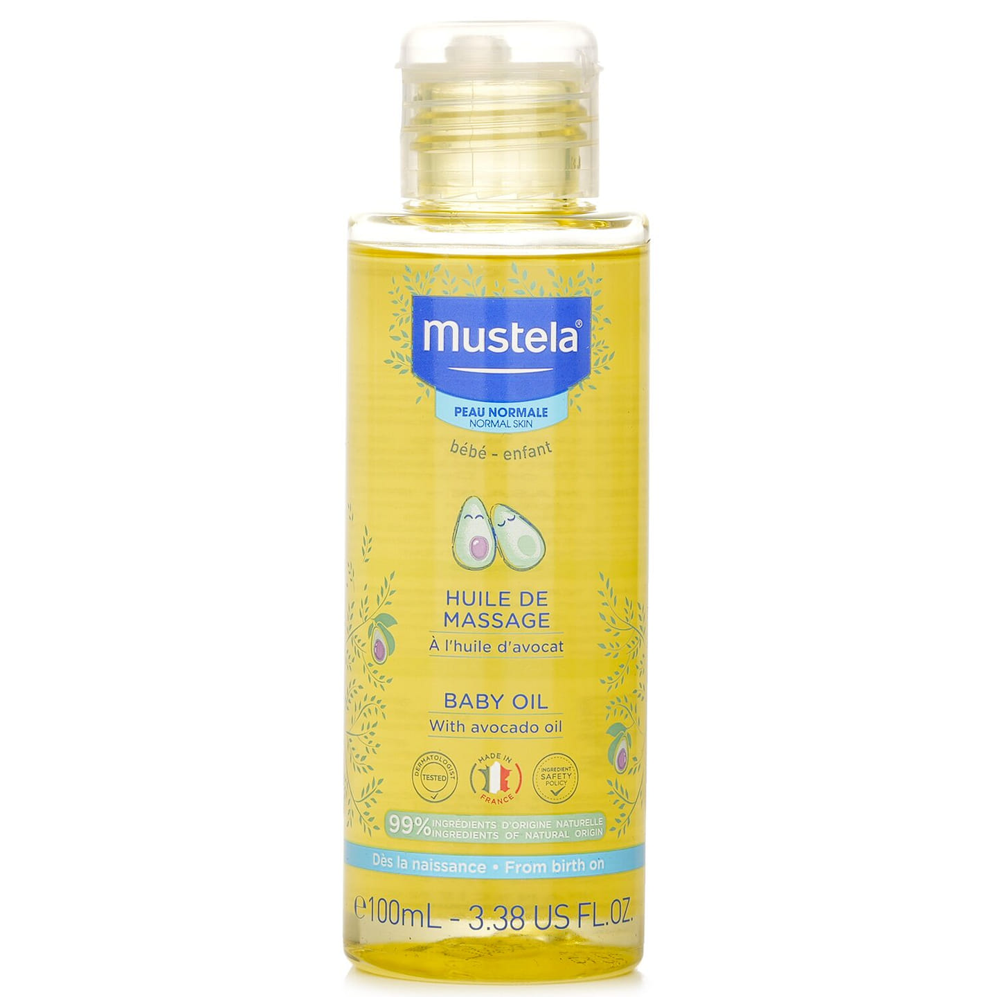 Mustela Baby oil (normal skin) 100 ml