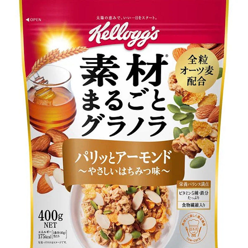 Kellogg’s Almond Honey Granola 400g 1 each