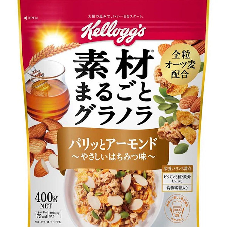 Kellogg's Almond Honey Granola 400g 1 each