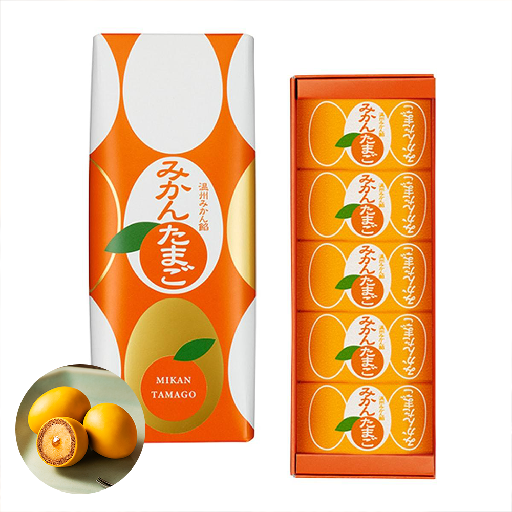【日本直邮】 日本名果银座玉屋 TOKYO TAMAGO 东京限定 甜橙蛋 5个装 1 盒 1 盒