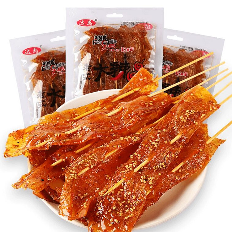 达禹大辣串撸串辣条儿时经典豆干制品3包
