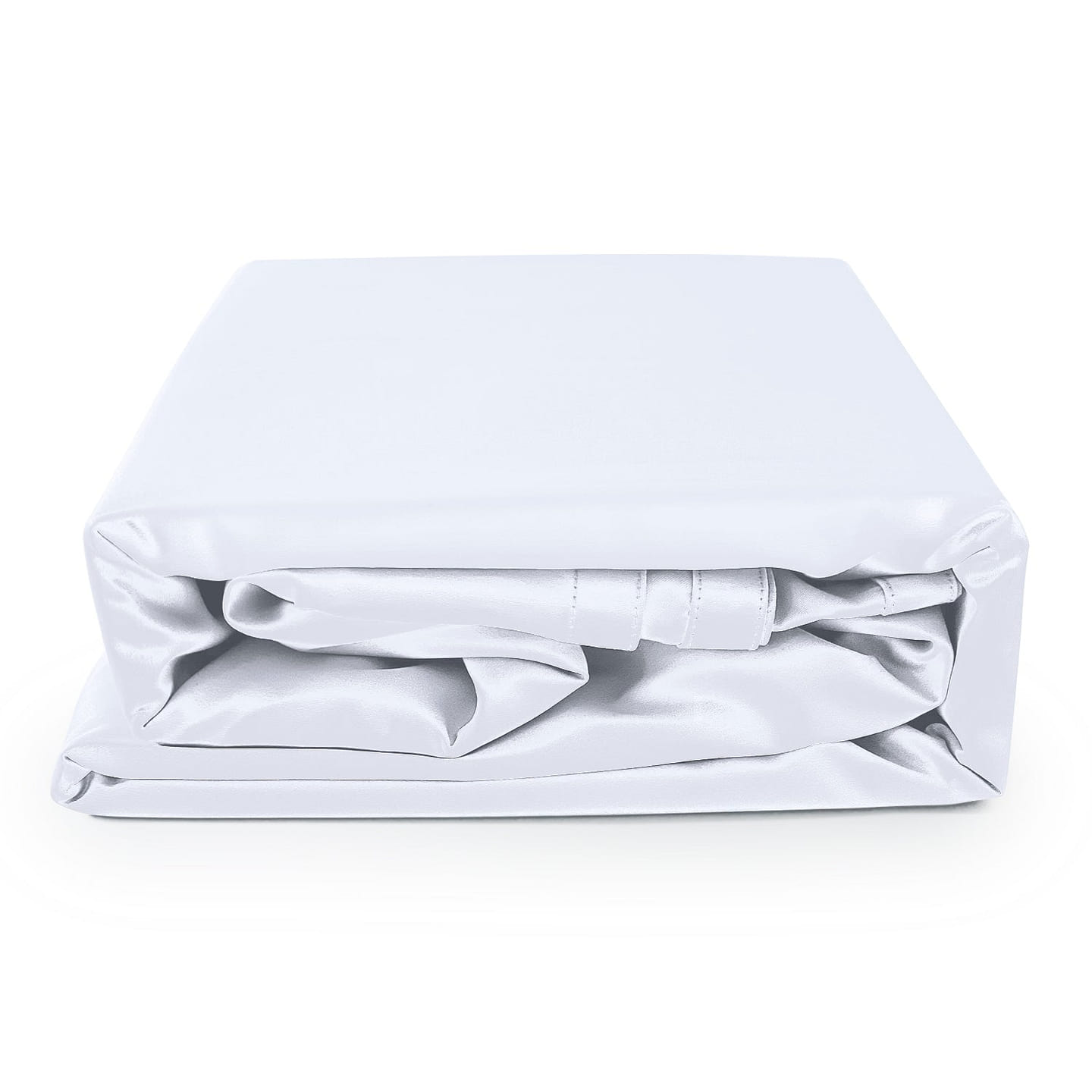 Long-staple Cotton Flat Sheet, White Queen/Full (87“ x 100“) 2.17 lb