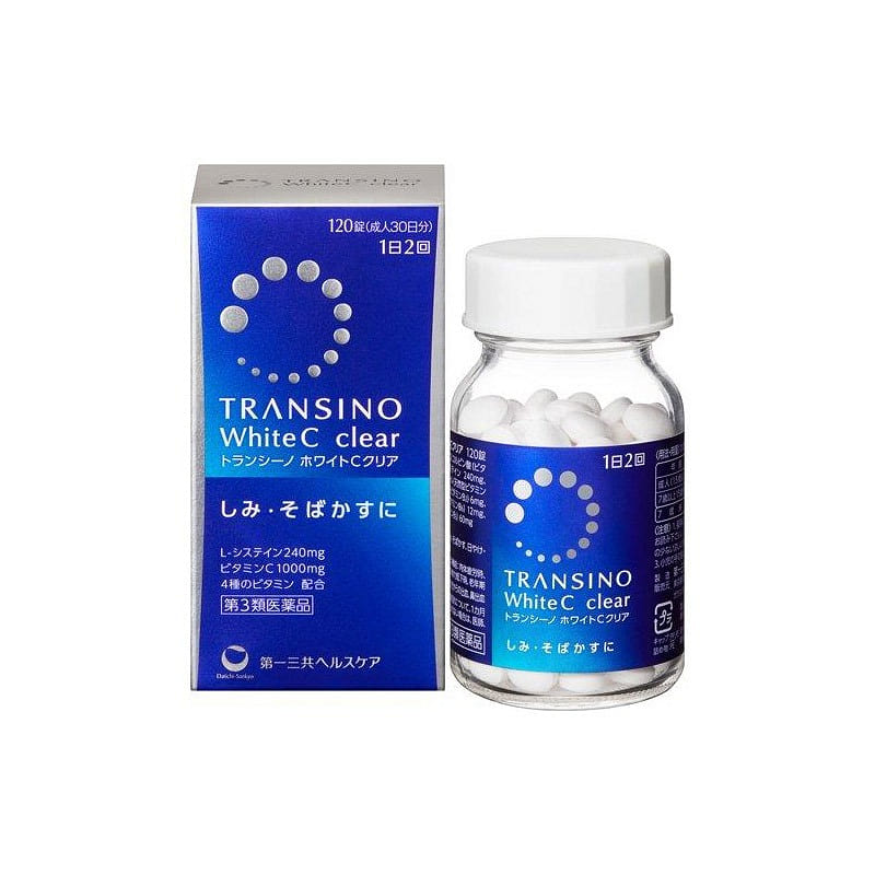 TRANSINO Whole Body Whitening Pills 120 capsules 1 each