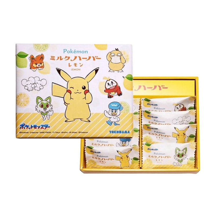 Pokemon Milk Harbor Lemon  8 pieces pack