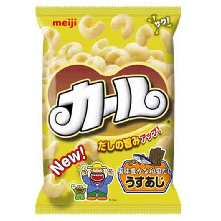 明治卷曲淡味 68g
