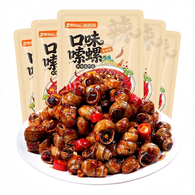Xiangxiang Numb & Spicy River Snails 25g*15 packs 375 g