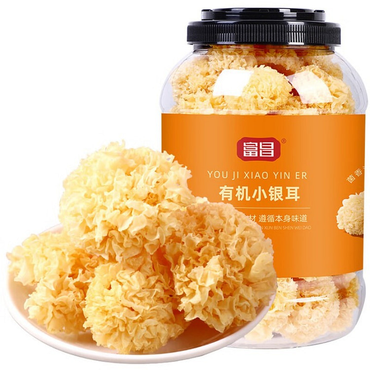 富昌有机小银耳 350g*1 罐 1 罐